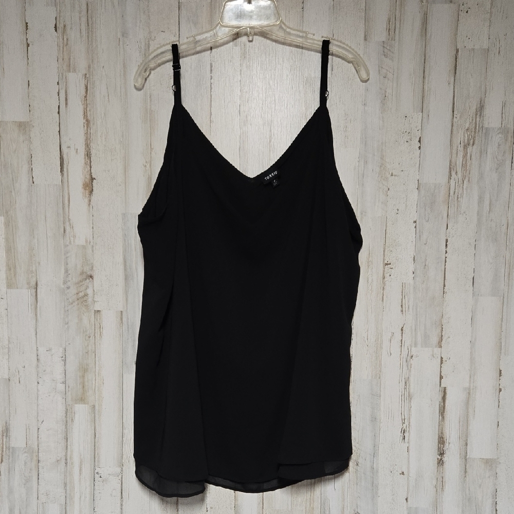 Torrid Black Fitted Sleeveless Camisole